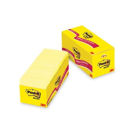 3M Post-it Notes, Cabinet Pk, 3inx3in, 18PK 65418CP